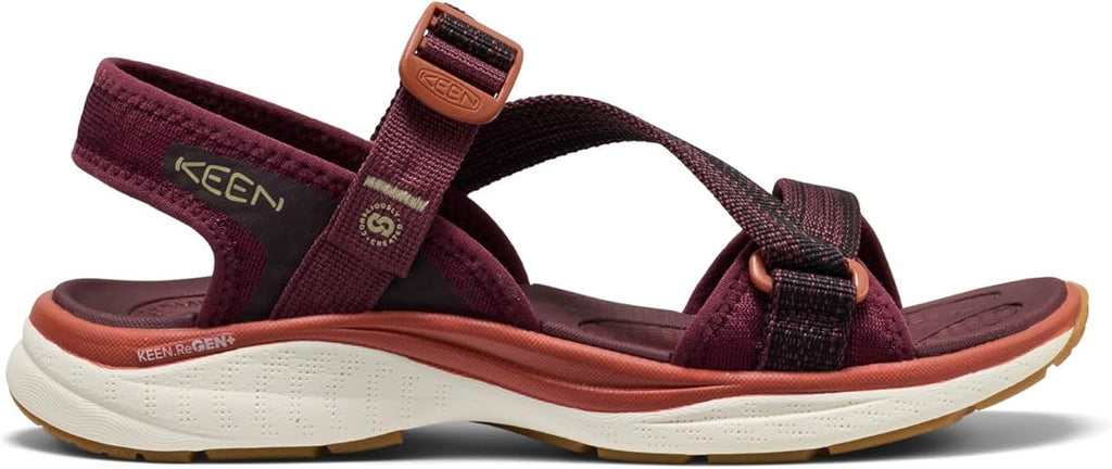 KEEN Women's Leiki Open Toe Hybrid Sandals – Breathable Comfortable Supportive Adjustable Shoes