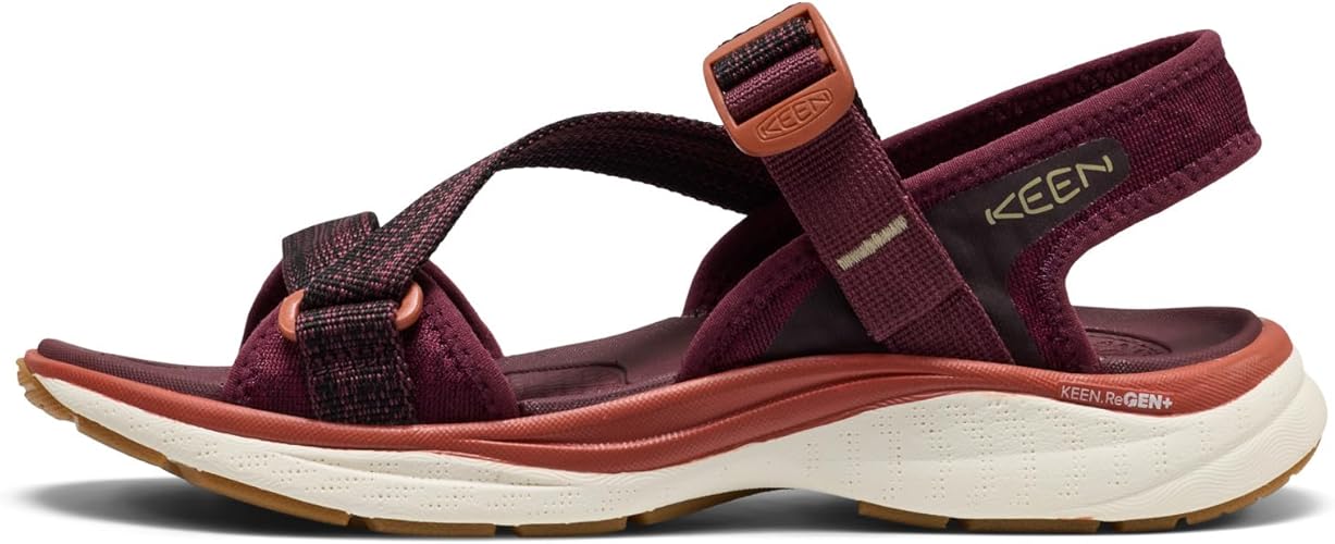 KEEN Women's Leiki Open Toe Hybrid Sandals – Breathable Comfortable Supportive Adjustable Shoes