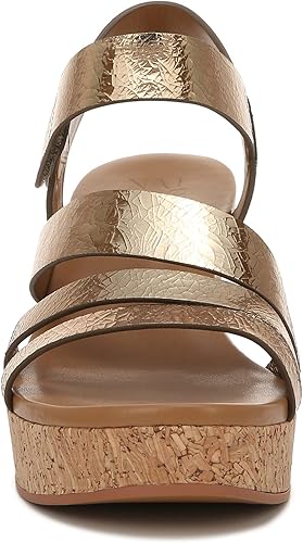 Naturalizer Women's Cynthia Wedge Sandal – Comfortable Open Toe Dressy Wedge Shoes