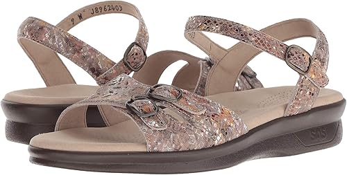 SAS Women's Duo Sandal – Premium Comfort Adjustable Leather Sandal